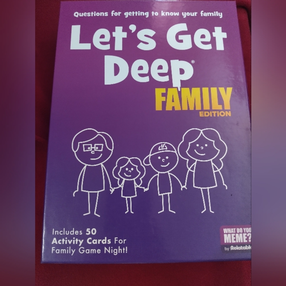 Let's Get Deep Family Edition Game